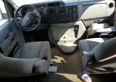 2012 Ford Econoline E350 Super Duty Wagon из США, поврежденный, VIN 1FBSS3BL9CDA76149